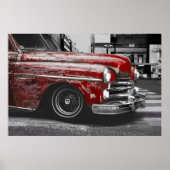 Rustic Red Truck Foto Poster (Voorkant)