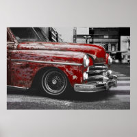 Rustic Red Truck Foto