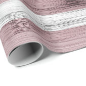 Rustic Red White Blue Wood USA vlag Cadeaupapier (Rol Hoek)