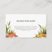 Rustic Reel Excited Fishing Books for Baby  Informatiekaartje (Voorkant)