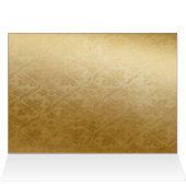 Rustic Regal Ornamental Paars and Gold Wedding (Binnen Horizontaal (Boven))