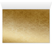 Rustic Regal Ornamental Paars and Gold Wedding (Binnen Horizontaal (Onder))