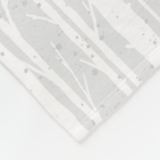 Rustic Reindeer Boho Waterverf Fleece Deken (Hoek)