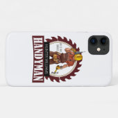 Rustic Repairman Construction Handyman Modern Case-Mate iPhone Case (Achterkant (horizontaal))