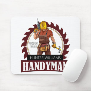 Rustic Repairman Construction Handyman Modern Muismat