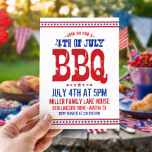 Rustic Retro  op 4 juli BBQ Party