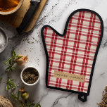 Rustic Reverie | Het omarmen van de boerderij Red  Ovenwant & Pannenlap Set<br><div class="desc">Stap in de gezellige charme van het platteland wonen met onze "Rustic Reverie | Het omarmen van de boerderij "Red Plaid" collectie, exclusief verkrijgbaar op Zazzle. Dit prachtige collectie brengt de tijdloze aantrekkingskracht van rode geruite boerderijpatronen tot leven in een reeks producten die zijn ontworpen om warmte en stijl in...</div>