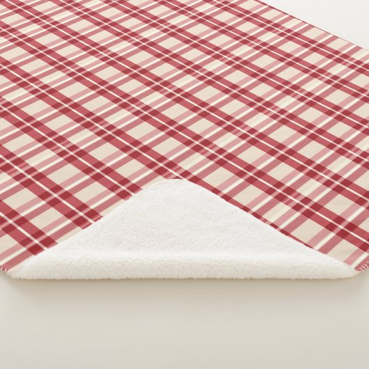 Rustic Reverie | Het omarmen van de boerderij Red  Sherpa Deken (3/4)