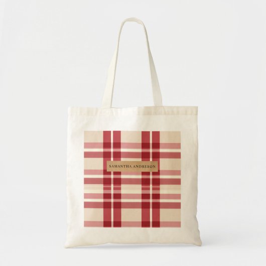 Rustic Reverie | Het omarmen van de boerderij Red  Tote Bag (Voorkant)