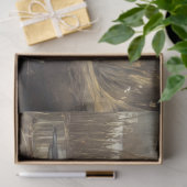 Rustic River Otter Wildlife Painting Decoupage Tissuepapier (Geschenk)