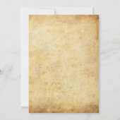  Rustic Roast Invitation II Kaart (Achterkant)