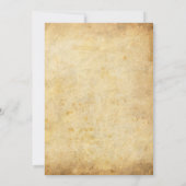 Rustic Roast Invitation II Kaart (Achterkant)