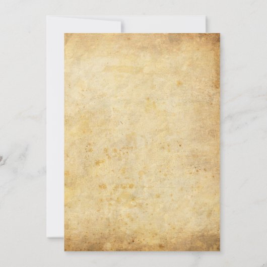  Rustic Roast Invitation II Kaart (Achterkant)