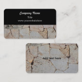 Rustic Rock Wall Visitekaartje (Voorkant / Achterkant)