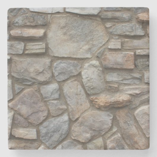 Rustic Rocks Stone Onderzetter (Voorkant)