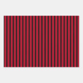 Rustic Rode Plaid Stippen Strepen Inpakpapier Vel (Voorkant 3)