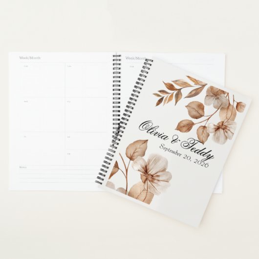 Rustic Romance Trouwplanner Planner (Display)