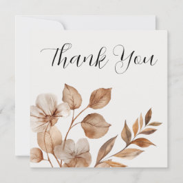 Rustic Romance Wedding Thank You Cards Bedankkaart