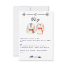 Rustic Romanian Wedding Traditional Folk Costumes 