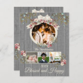 Rustic Romantic Holiday 4 Fotocollage (Voorkant / Achterkant)