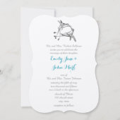 Rustic Romantic Hummingbird Kiss Love Bird Weddens Kaart (Voorkant)