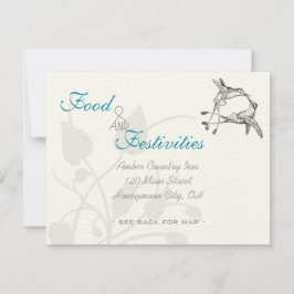 Rustic Romantic Hummingbird Kiss Love BirdWedding