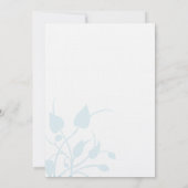 Rustic Romantic Hummingbird Kiss Love BirdWedding Kaart (Achterkant)