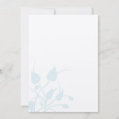 Rustic Romantic Hummingbird Kiss Love BirdWedding Kaart (Achterkant)