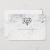 Rustic Roos Collectie RSVP-kaart RSVP Kaartje (Achterkant)