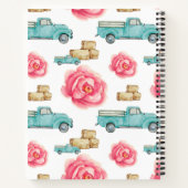 Rustic Roos Spiral Notitieboek (Achterkant)