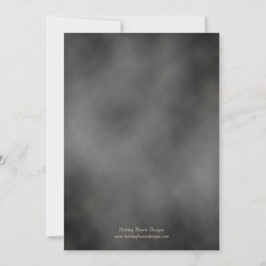 Rustic Rooster Backyard Cookout Housewarming Kaart (Achterkant)