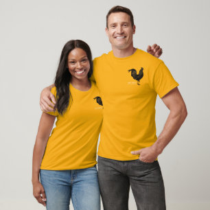 Rustic Rooster Chinees nieuwjaar 2017 T-shirt
