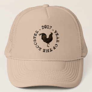 Rustic Rooster Chinees nieuwjaarsPet Trucker Pet