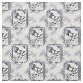 Rustic Rooster Cotton Fabric Stof (Swatch)