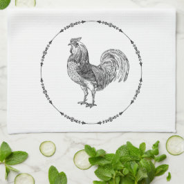 Rustic Rooster Farmhouse Theedoek