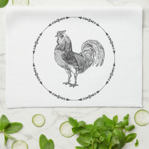 Rustic Rooster Farmhouse Theedoek
