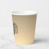 Rustic Rooster Papieren Bekers (Links)