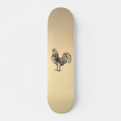 Rustic Rooster Persoonlijk Skateboard (Voorkant)