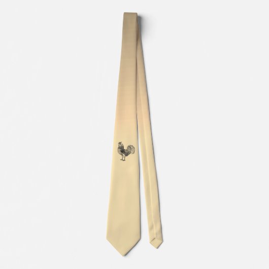 Rustic Rooster Stropdas (Voorkant)