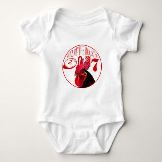 Rustic Rooster voor Baby, geboren in Rooster 2017 Romper