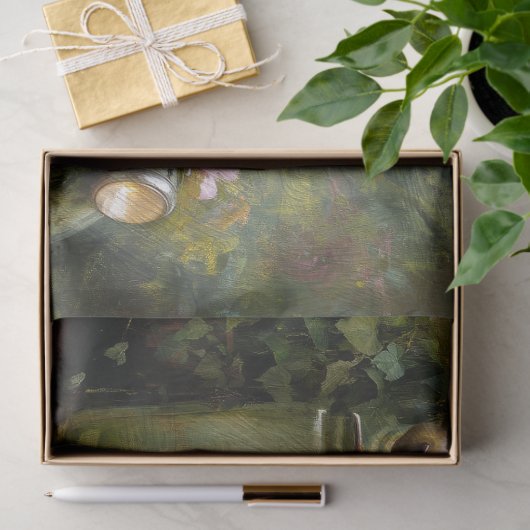 Rustic Rose Vine Truck Decoupage Tissuepapier (Geschenk)