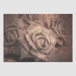 Rustic roses stylish tissuepapier