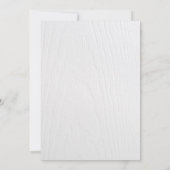 Rustic Roze en Mint Floral Succulent Vrijgezellenf Kaart (Achterkant)