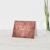Rustic Roze & Jute Vintage Bedankt 1
