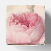 Rustic roze rozen bedankdoosjes (Bovenkant)