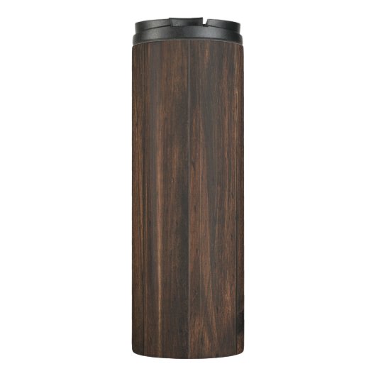 Rustic roze vlinder - Aangepaste thermische tromme Thermosbeker (Achterkant)