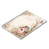 Rustic Roze Vogelhuis Medische Informatie | Notitieboek (Linkerzijde)