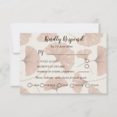 Rustic RSVP Terracotta Botanical Wedding (Voorkant)
