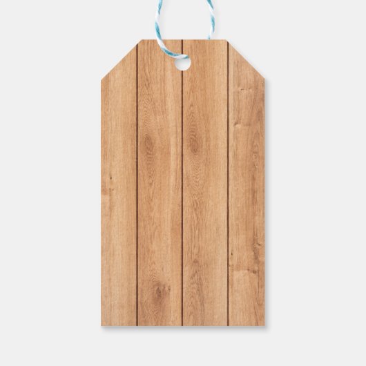 Rustic Rubber Ducky Bubbles Baby shower Cadeaulabel (Achterkant)