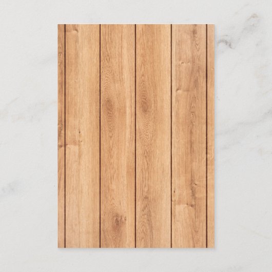 Rustic Rubber Ducky Bubbles Baby shower Informatiekaartje (Achterkant)